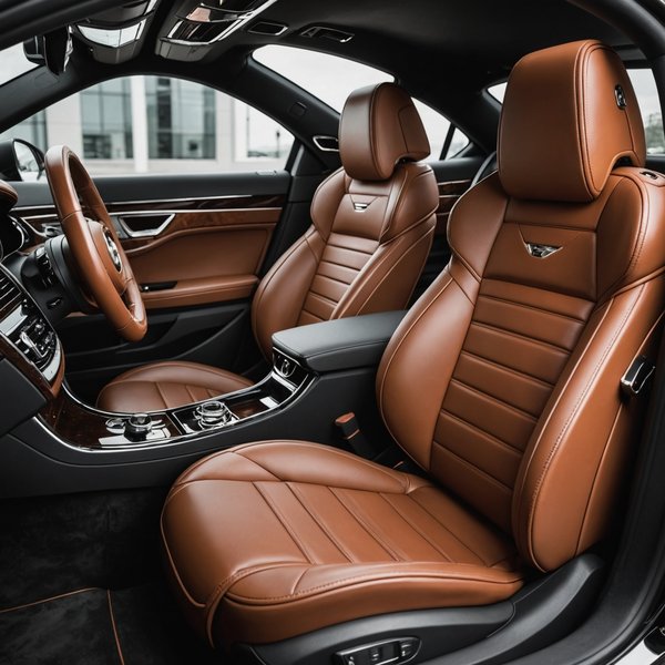 Quels sont les meilleurs produits pour entretenir les garnitures en cuir d'une voiture de luxe?